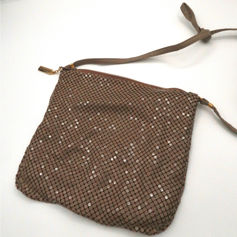 👜Whiting & Davis~Vintage Alumesh Small Crossbody